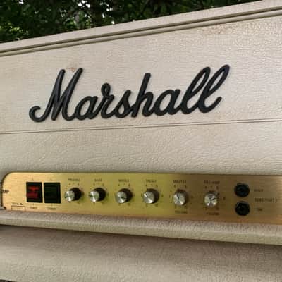 79’ Marshall Model 2203 JMP 100 “Mk II Master Volume Model” 1979 - White image 3