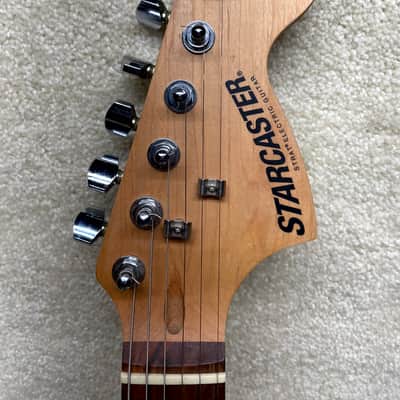 Fender Starcaster Strat electric guitar MINT MFG -2008 BEAUTIFUL PLAYS THE BEST! image 7