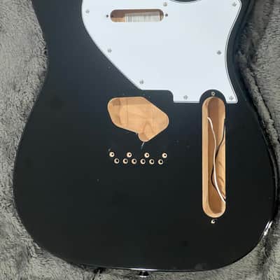 Fender Telecaster SS Alder Body with Warmoth pickguard - Black image 1