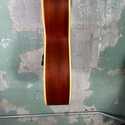 Recording King Rattlesnake Wood Body Resonator Guitar - Brown Satin image 13