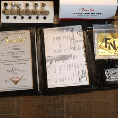 2021 Fender Custom Shop 1956 Reissue Stratocaster Electric Guitar Relic Sherwood Green Metallic + COA OHSC image 12