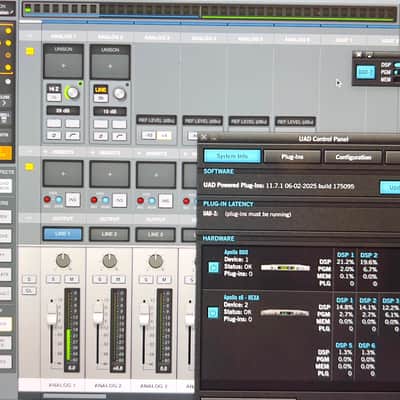 Universal Audio Apollo x6 Gen 1 2022 - Dark grey image 23