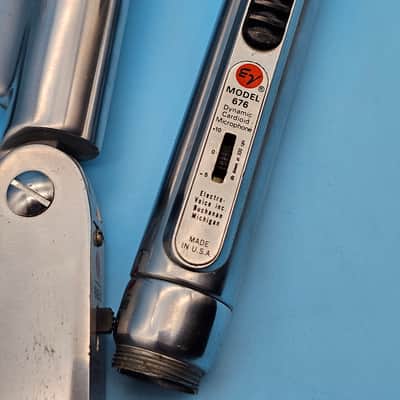 ☆Vintage Electro-Voice 664 & 676 Bundle *Serviced* Cardioid Dynamic Microphones - 674 image 7