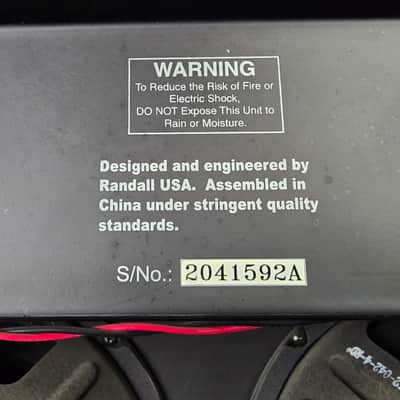Randall RG230SC - Black image 6
