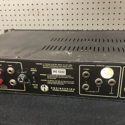 SWR SM 400 - Tube preamp - Solid State Power amp - Pro Series image 7