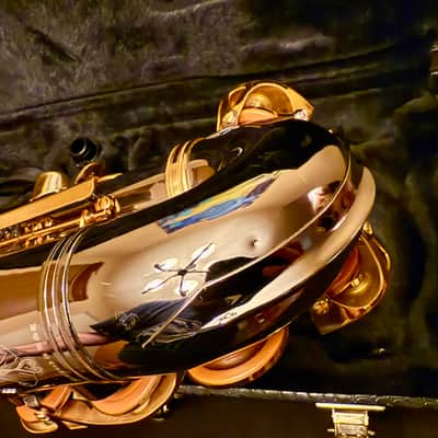 Cannonball Septyr ASCEP-BL Semi-Pro Alto Saxophone - Blue Abalone, F# Key, Black Nickel & Gold, Excellent!!! image 14