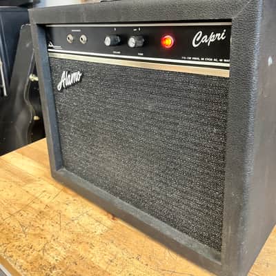 Alamo Capri Solid State 1x8” Combo Amplifier with Original Speaker 1970s image 2