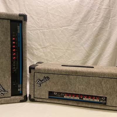 Fender M-80 Pro Red Knob Guitar Amp Head 1990s image 11
