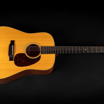 2017 Martin D-18 Reimagined - Natural | USA All Solid Dreadnought Acoustic Guitar 44.5mm Bone Nut | OHSC image 3
