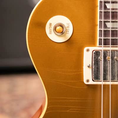 Gibson Custom Shop 1957 Les Paul Reissue Murphy Lab Electric Guitar - Double Gold with Hardshell Case image 9