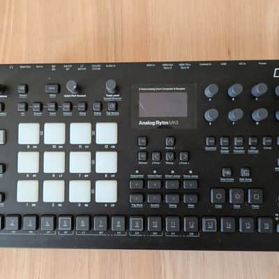 Elektron Analog Rytm MkII 2020 - Black w/ Decksaver + Case image 14