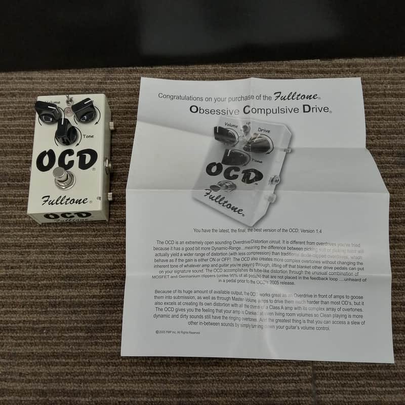 FULLTONE OCD Version 1.7 Overdrive Guitar Effects | Reverb Canada