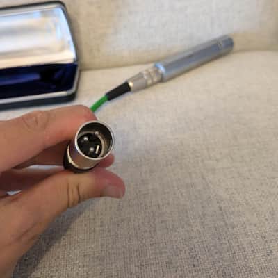 Sennheiser MD 211 N dynamic microphone 1970s - silver image 8