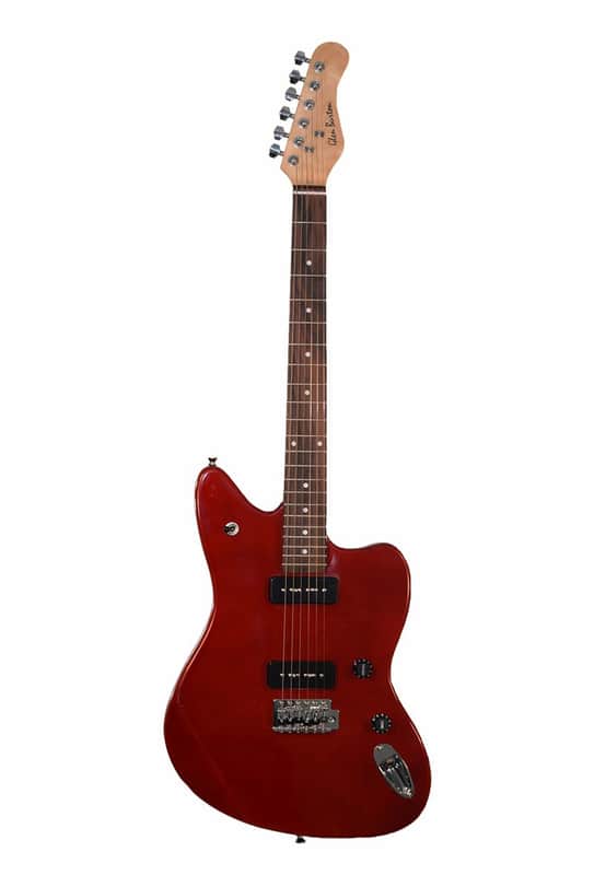 Glen Burton GE39-JG-WR Basswood Offset Body Maple Neck 6-String Electric Guitar w/Strap, Cable &Pick image 1