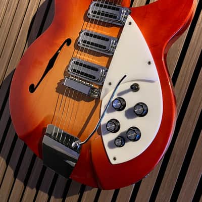 Rickenbacker 345 Rose Morris model 1998 - 1967- Fireglo image 2