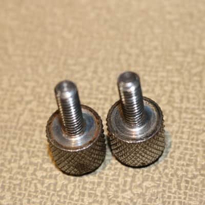 Rare Vintage Early 1960s Fender Piggyback Amp Thumb Screws - No Tariffs image 3