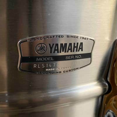 Yamaha RLS-1470 Recording Custom 7x14 Stainless Steel Snare Drum image 3