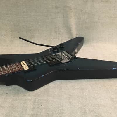 1982 Dean ML USA Baby Series Blueburst 24 3/4” Scale Floyd Rose Original Mod Rare Model image 10