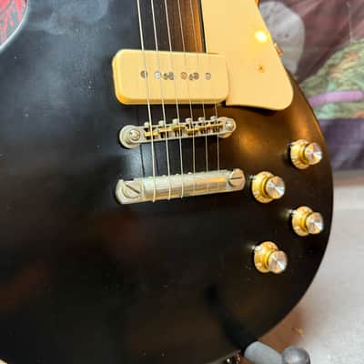 Gibson Les Paul Studio '50s Tribute with P90s 2010 - 2015 - Satin Ebony image 6