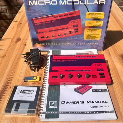 Nord Micro Modular Desktop Virtual Synthesizer 1997 - 2003 - Red image 9
