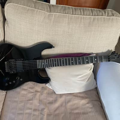 Gibson U-2 (Mach II) 1989 - Ebony w/ Custom Scalloped Ebony fretboard & original Case image 2