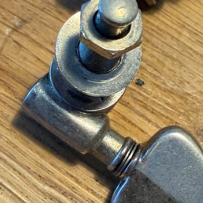 1950s Grover Rotomatic Tuners 3x3 Pat Pend USA - Nickel image 2