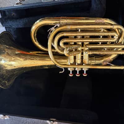 Bach Mercedes Marching Baritone, with case and mouthpiece, USA image 1