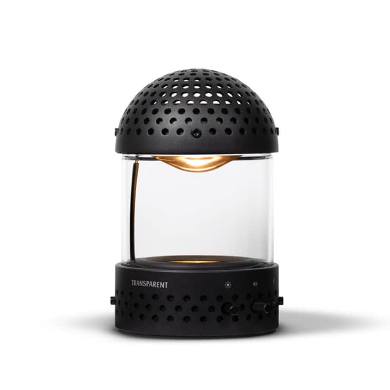 Transparent Light Speaker-Black image 1