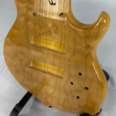 Conklin By Groove Tools GT-7 7 String Electric Bass Body 1999 - Natural image 3