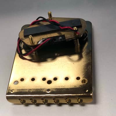 SGM Pre-loaded Tele Bridge Plate - Gold image 4