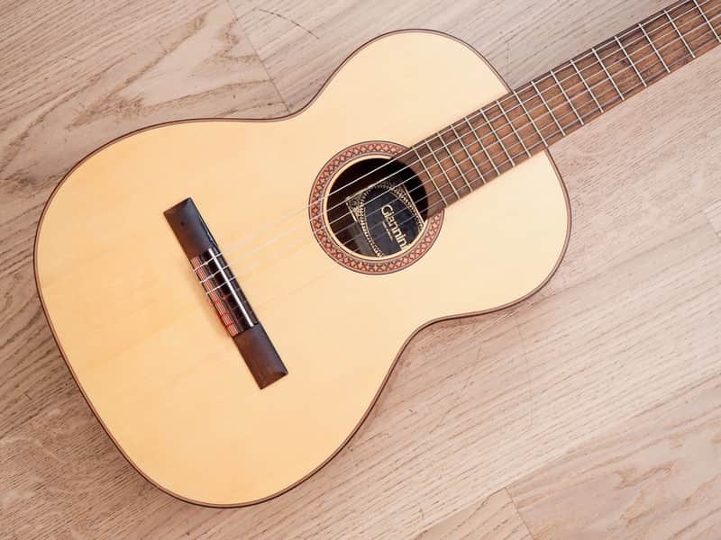 1978 Giannini AWN-61 Vintage Nylon String Classical Guitar, Spruce