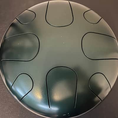 Pearl PMTD8AM/689 10" 8 Note Tongue Drum - A Minor 2010s - Green Burst image 6
