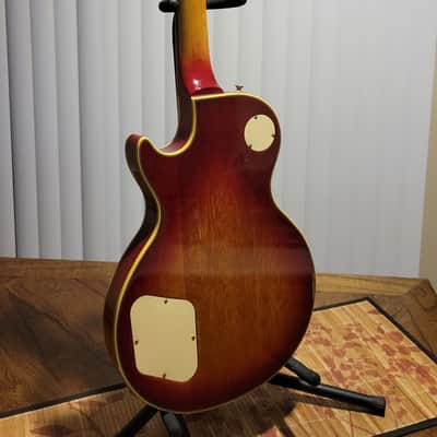 1978 Greco EG-600 Custom
Ace Frehley Style 3 Pickup Guitar
Cherry Sunburst + OHSC Japan image 7