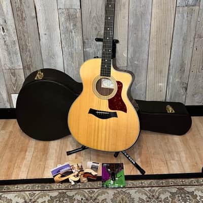 Minty 2014 Taylor 214ce DLX with ES2 Electronics Natural , OHSC , Papers Pro Setup Ships Fast, Support Small Business ! image 19