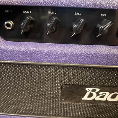 Bad Cat Bad Cat Lynx 50W Tube Head (Model BCP-2206) - Custom Amethyst Finish image 4