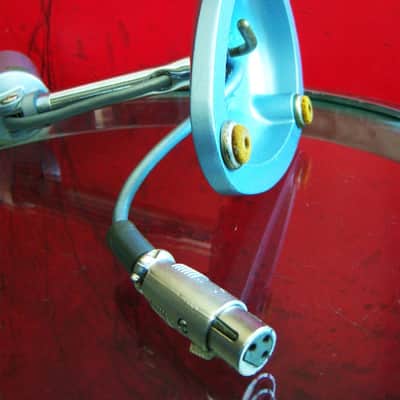Vintage 1960's Altec 660B dynamic microphone "Salt Shaker" w period stand & cable Hi Z PROP 633A image 13