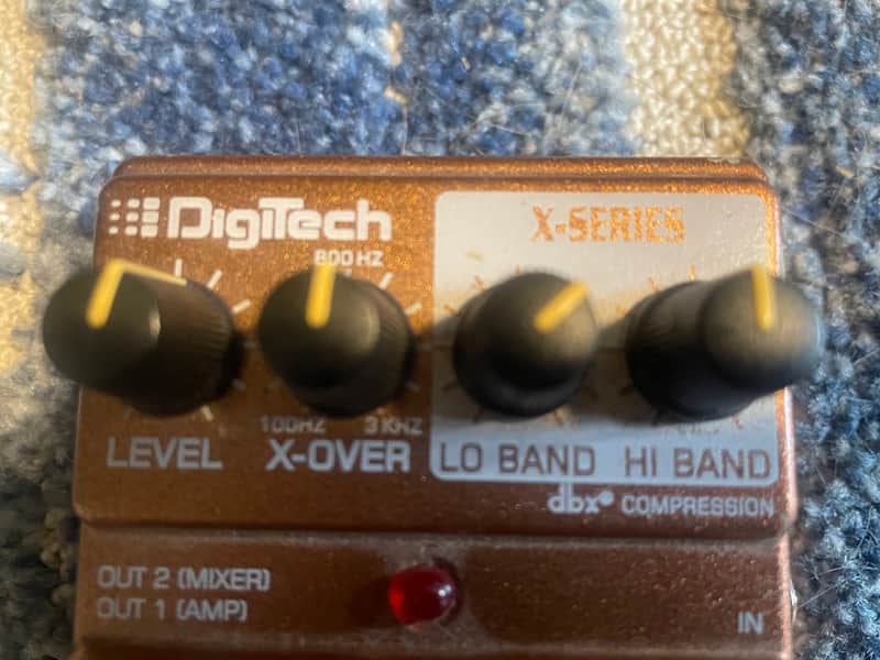 DigiTech X-Series Bass Squeeze Compressor/Sustain 2010s - Copper