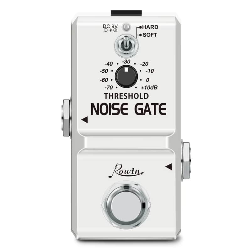 Rowin Super Tiny Pedal Noise Gate Effects Noise Reduction Noise filter Suppressor Noisegate NS-3 For Electric Bass image 1