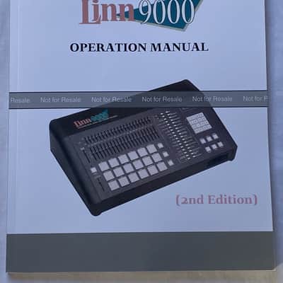 Linn 9000 Operation Manual 2nd Edition image 8