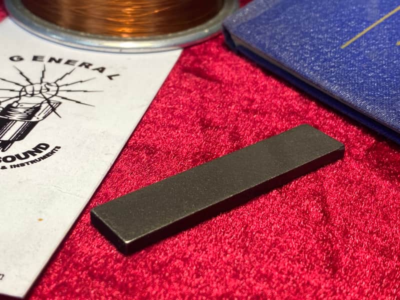 General Vintage Tone  PAF NOS Alnico 5 magnet short bar Old alloy formula  Alnico 5 image 1