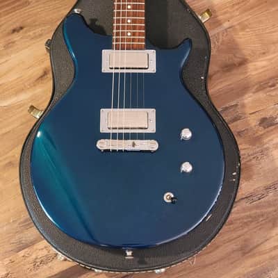 1995 Hamer Eclipse USA Electric Guitar Rare Blue Teal Flip Flop All Original W/OHSC CLEAN! image 4