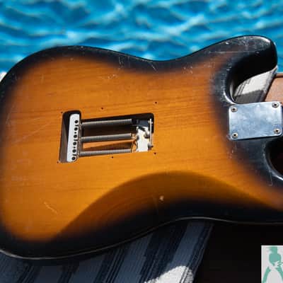 1987 Fender American Vintage Reissue 1957 Stratocaster - 100% Natural Ultimate Road Warrior MOJO - Pro Set Up w Perfect Frets/Action/Intonation! image 11