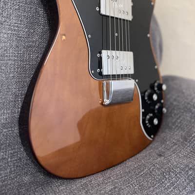 1974 Greco TD500 Telecaster Deluxe Mocha Made in Japan Vintage w/ Fernandes Hard Case image 3