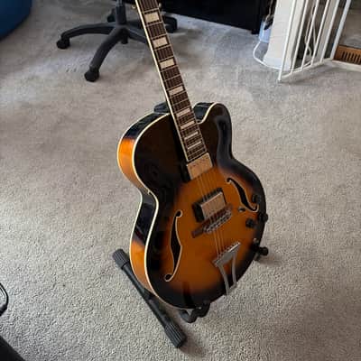 Ibanez AG75-BS Artcore with Rosewood Fretboard 2002 - 2017 - Brown Sunburst image 2