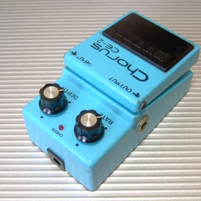 1980 Silver Screw Boss CE-2 Chorus / MIJ Made in Japan (Black Label) image 2