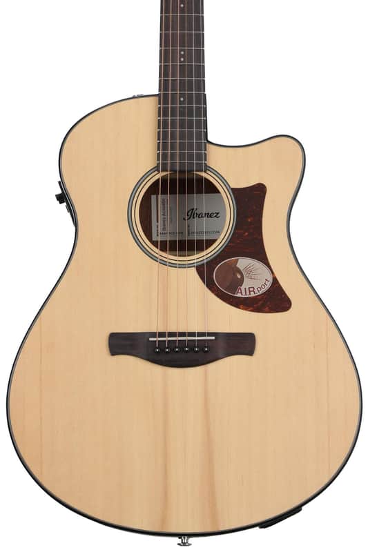Ibanez AAM50CE Advanced Acoustic Auditorium Acoustic-electric Guitar - Open Pore Natural image 1