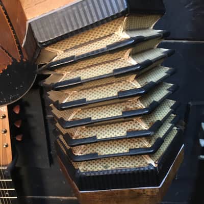 “Steel Reeds” Vintage German Concertina image 8