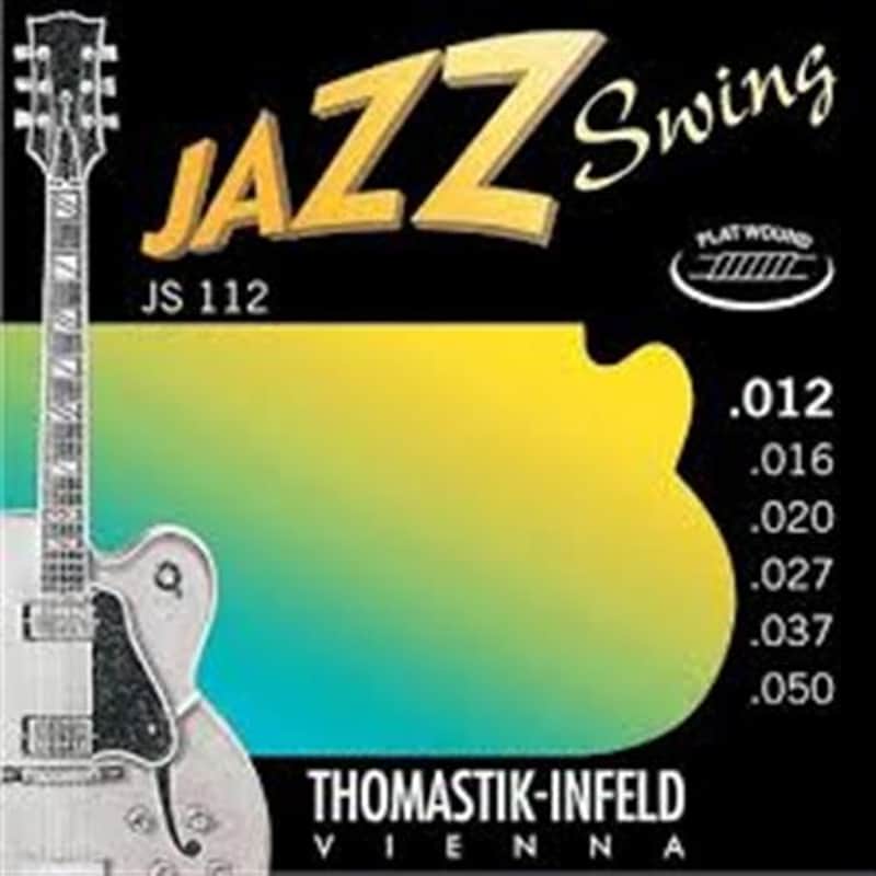 Thomastik-Infeld JS112 Jazz Swing Flat Wound Set, 12-50 image 1