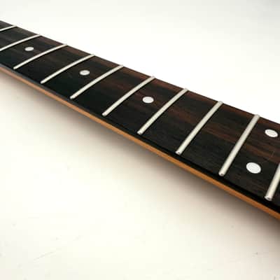 HooDoo Stratocaster Neck Rosewood/Roasted Maple Lefty Nitro hsn6397 image 3
