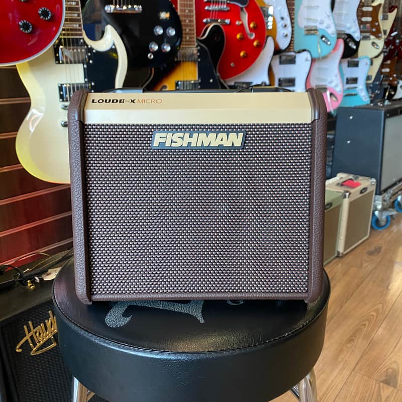 Fishman Loudbox Micro 2-Channel 40-Watt 1x5.25" Acoustic Guitar Combo 2023 - Present - Brown image 1
